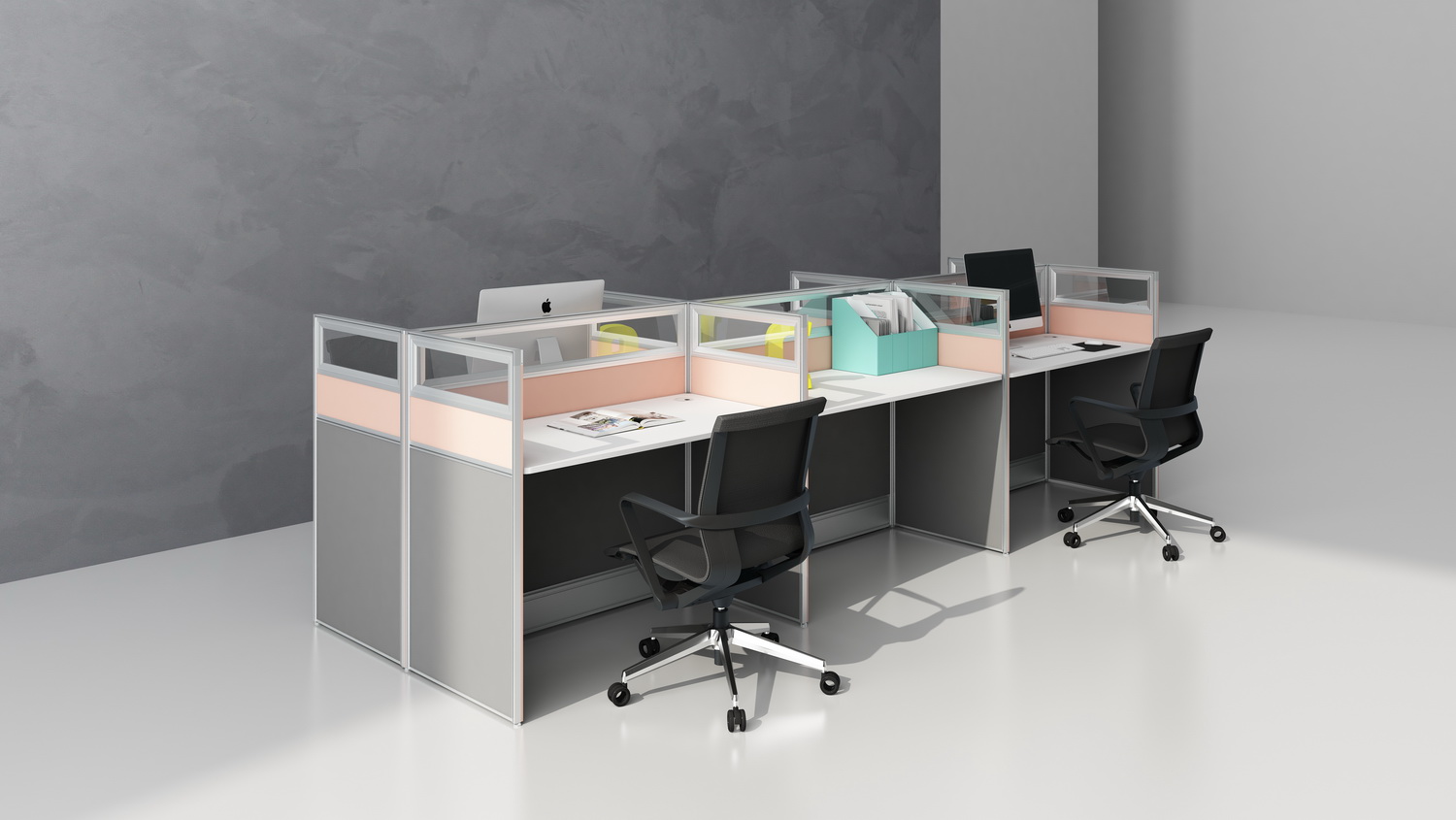 L Shaped Collaborative Workstation (3)